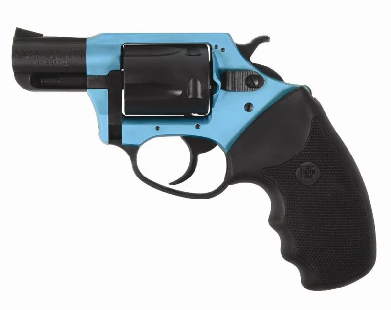 Charter Arms Santa Fe Sky Undercover Lite .38 Special 2-inch turquoise and black revolver