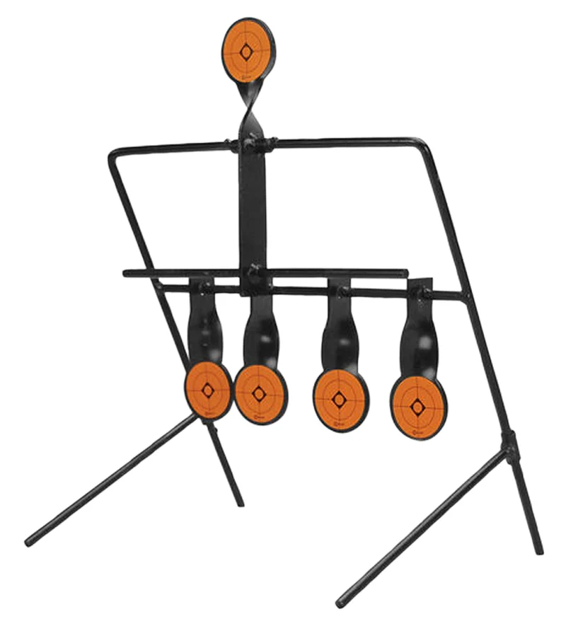Caldwell AR500 resetting airgun target black and orange 1.50 inch