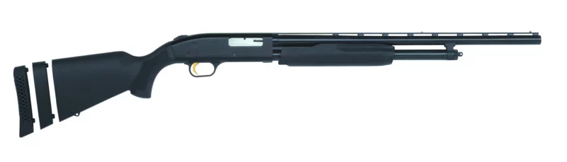 Mossberg 500 Super Bantam 20ga 22in vent rib blued barrel black synthetic adjustable stock