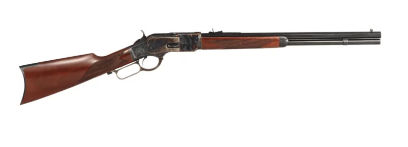 Taylors & Company 1873 .357 Magnum 20 inch blued rifle with walnut stock