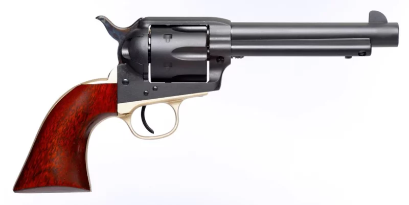 Taylors and Company Old Randall .357 Magnum revolver 5.5-inch matte blued with walnut Navy grip