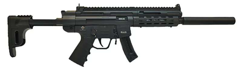 ATI GSG-16 .22 LR 16.25 in carbine, black, collapsible stock, M-LOK handguard