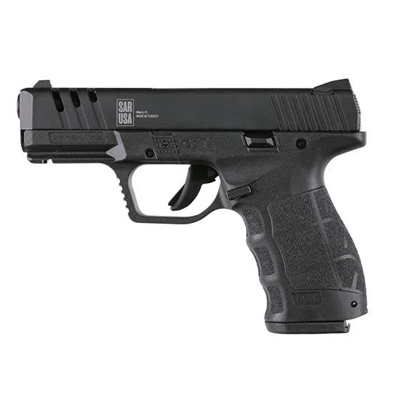 SAR Arms SAR9X Compact 9mm pistol, black finish, 4 inch barrel, 15-round magazine