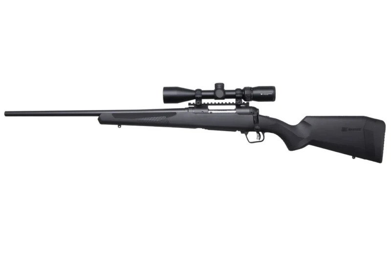 Savage 110 Apex Hunter XP left-hand .30-06 rifle with mounted 3-9x40mm Vortex Crossfire II scope