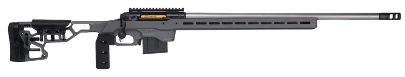 Savage 110 Elite Precision 300 PRC 30-inch rifle with gray MDT chassis