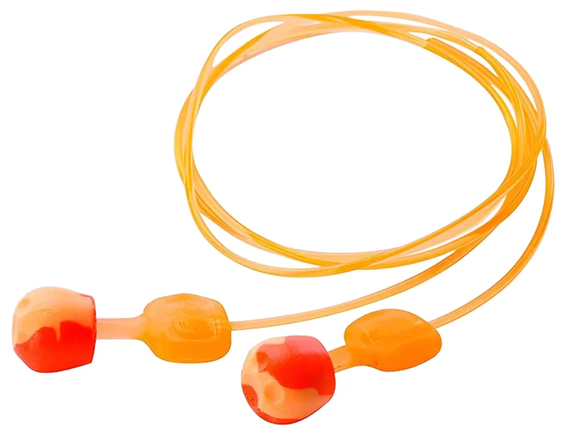 Howard Leight TrustFit Pod earplugs 3-pair orange with cord and carry case NRR 28 dB