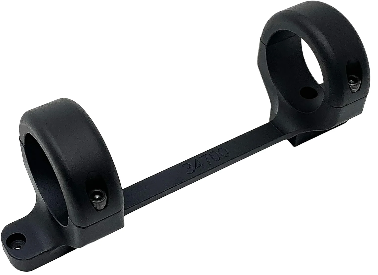 DNZ Game Reaper Remington 1-inch scope mount and rings in matte black