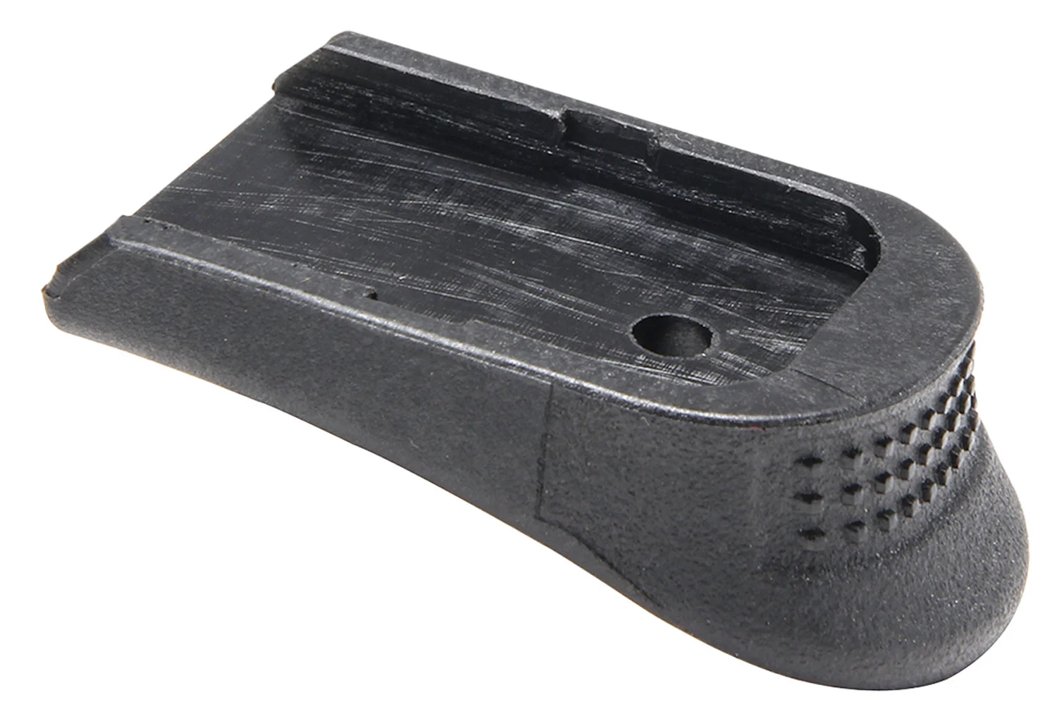 Pachmayr grip extender for Glock mid and full size pistols, black polymer, 2-pack
