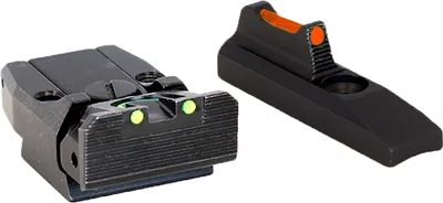 Williams fire sight set for Ruger MK II/III/IV, steel, click-adjustable rear sight with dovetail base