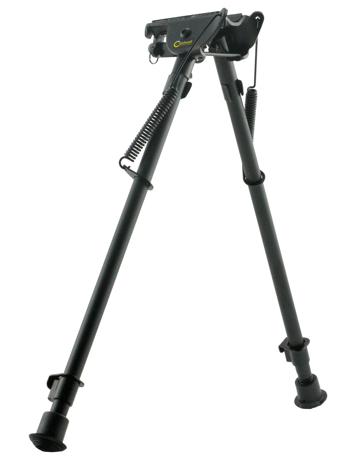 Caldwell XLA Fixed Bipod 13-23in Black Aluminum with padded base and rubber feet