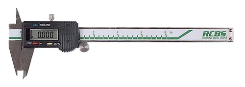RCBS Electronic Digital Calipers 0-6 inch stainless steel digital display with case