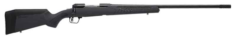Savage 110 Long Range Hunter .300 PRC 26-inch rifle with matte black receiver and gray synthetic stock