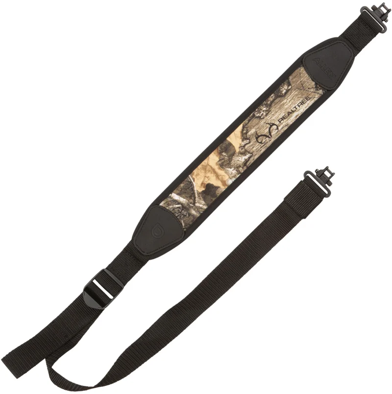 Allen Cascade neoprene rifle sling Realtree AP with swivels and adjustable buckle