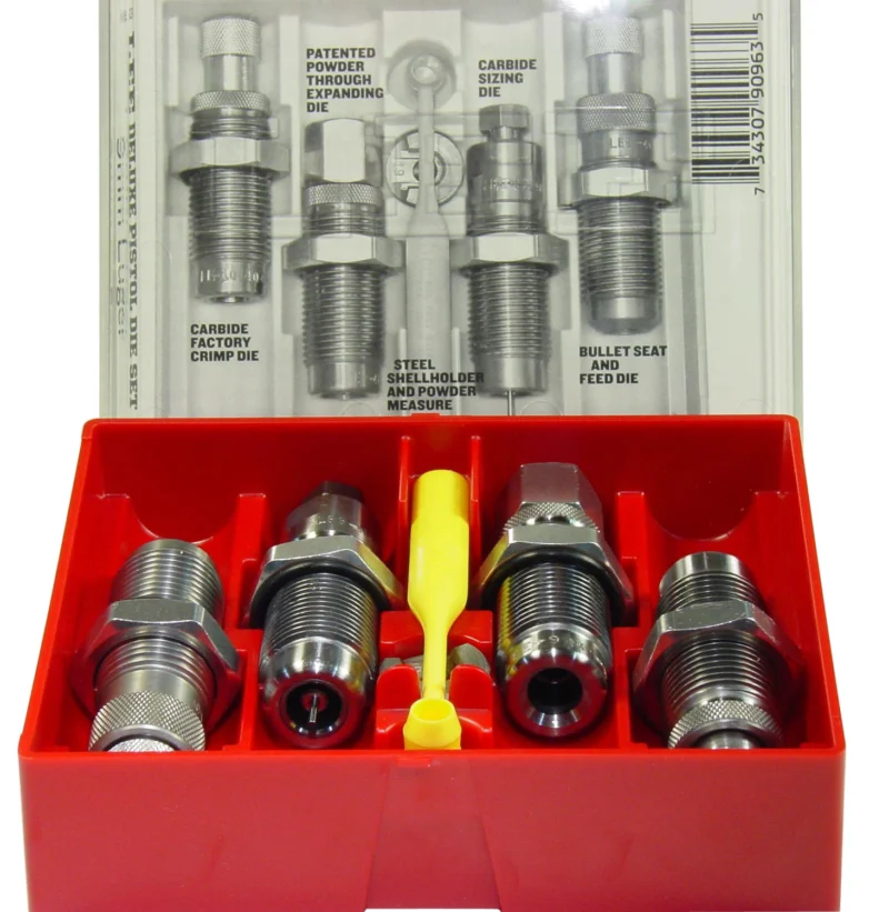 Lee Precision 90447 Deluxe Carbide 4-Die Reloading Set for .380 ACP