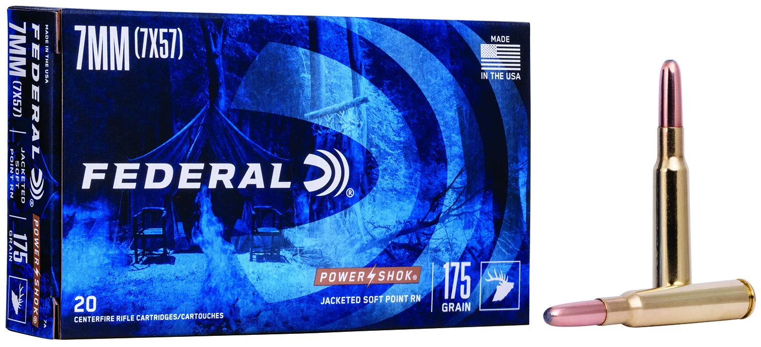 eral Power-Shok 7mm Mauser 175gr JSP 20rd Ammo