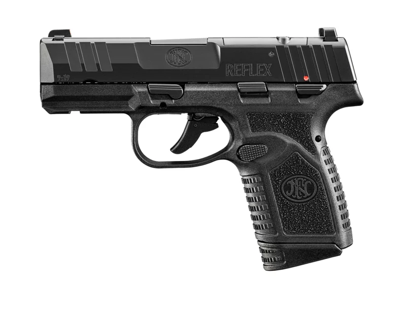 FN Reflex MRD 9mm 3.3in micro-compact pistol black PVD optic-ready