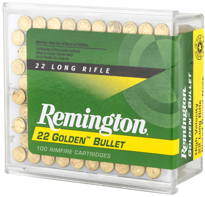 Remington Golden Bullet 22 LR 40 gr 100-round box
