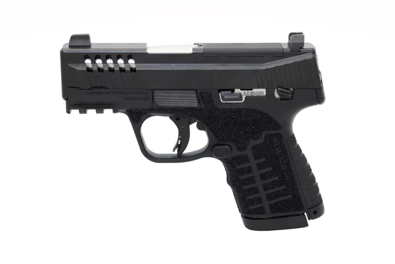 Savage Stance XR MC9MS 9mm pistol, 3.2-inch barrel, black finish, night sights