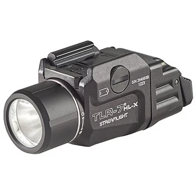 STREAMLIGHT TLR-7 HL-X USB handgun weapon light 1000/500 lumens black 2.9 inch