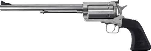 Magnum Research BFR .30-30 Winchester 10in brushed stainless revolver with black Hogue rubber grip