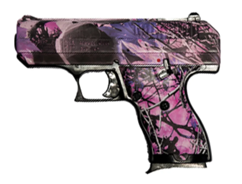 Hi-Point CF380 Pink Camo .380 ACP pistol with 3.5 inch barrel and hydro-dipped polymer frame