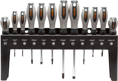 Lyman Heritage Driver Set with organizer stand and assorted drivers