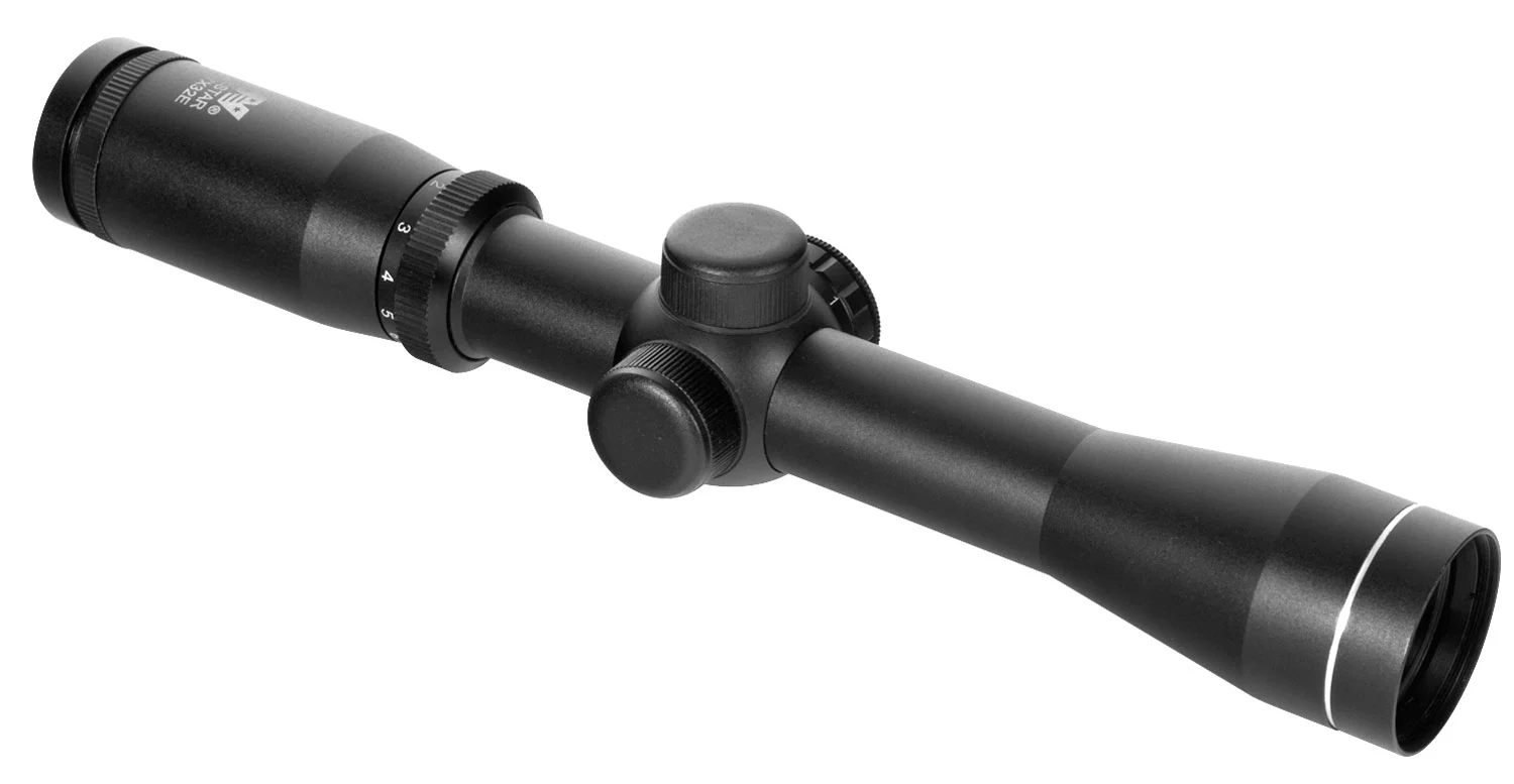 NCStar Pistolero SEPB2732B 2-7x32mm illuminated scope in black anodized finish