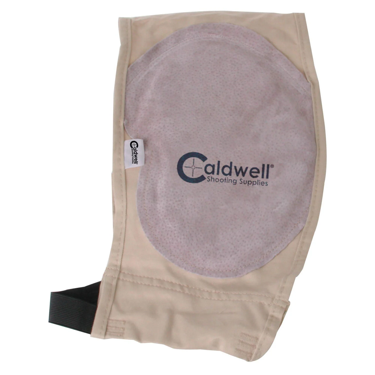 Caldwell Mag Plus Shield ambidextrous tan cloth with leather pad