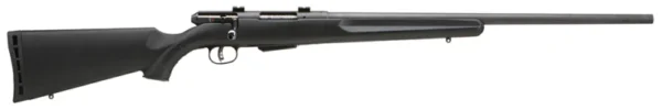 Savage Arms 19153 25 Walking Varminter 22 Hornet Caliber with 4+1 Capacity, 22" Barrel, Matte Black Metal Finish & Matte Black Synthetic Stock Right Hand (Full Size)