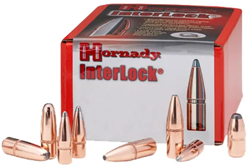 Hornady InterLock .45 Cal (.458) 350 gr RN bullets, 50 per box