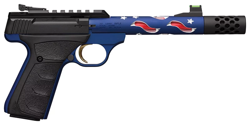 Browning Buck Mark Plus Vision Americana .22 LR pistol 5.875in threaded barrel