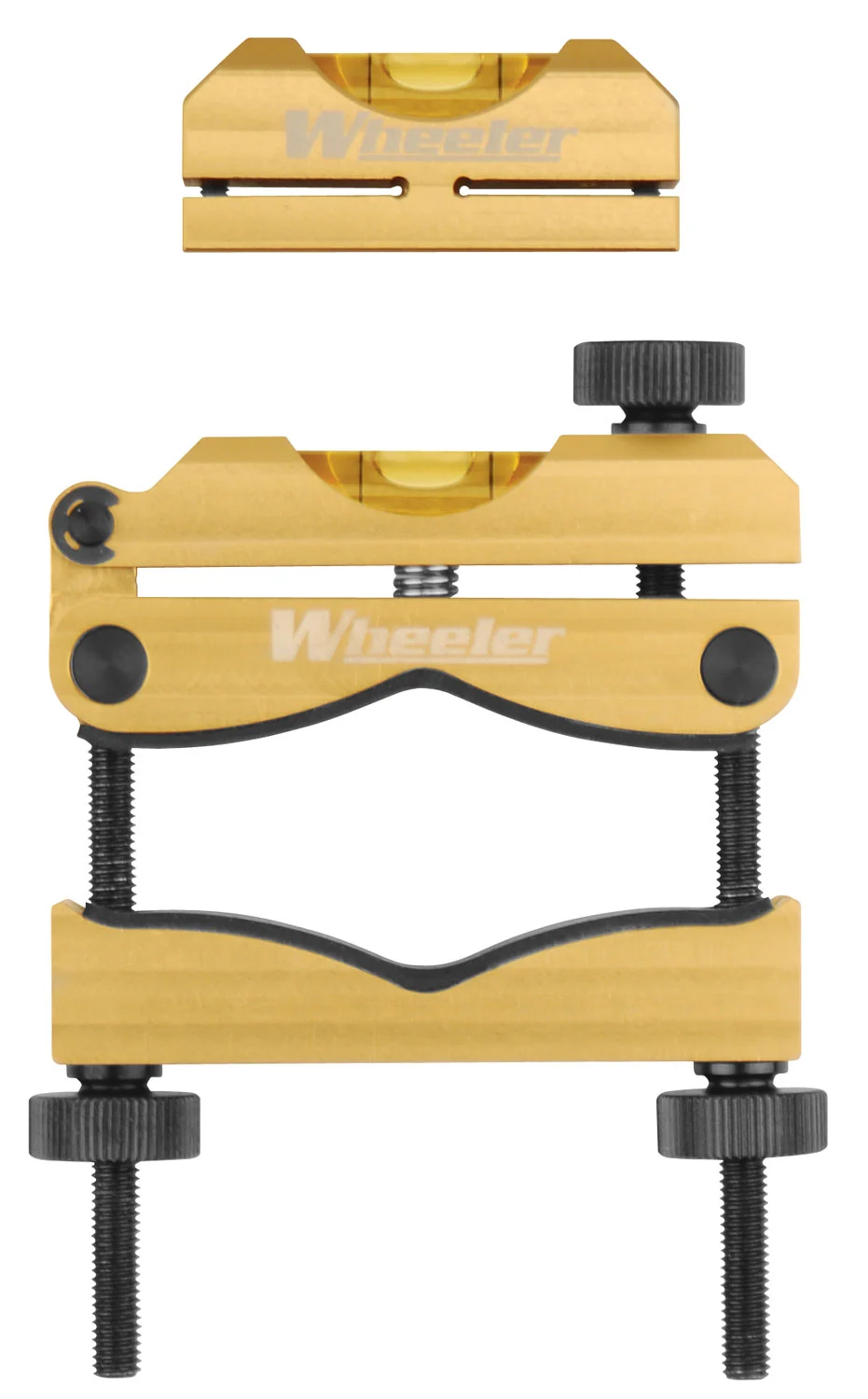 Wheeler Professional Reticle Leveling System with CNC aluminum housings and protective case