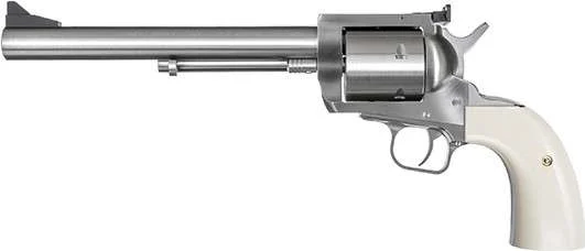 Magnum Research BFR .45-70 7.5-inch Brushed Stainless Revolver with Bisley White Laminate Grip