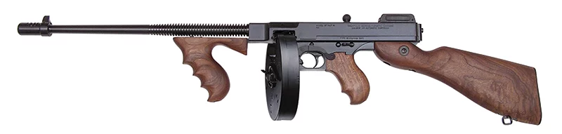 Auto-Ordnance Thompson 1927A-1 Deluxe .45 ACP carbine, walnut stock, blued finish
