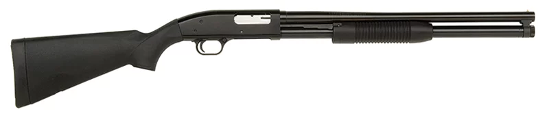 Maverick 88 Security 12ga pump shotgun 20in blued barrel black synthetic stock