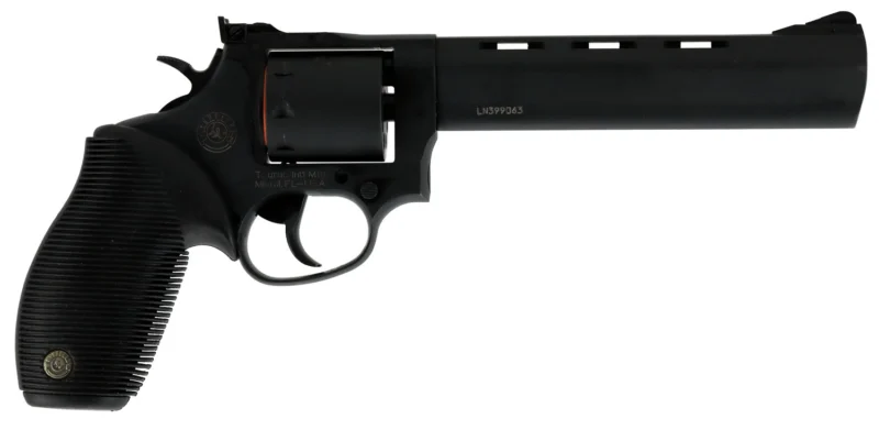 Taurus 992 Tracker revolver, Matte Black Oxide finish, 6.5" barrel, black ribber grip