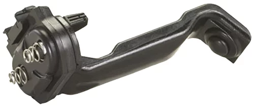 Streamlight Contour Remote Switch for TLR-1/TLR-2 fitted to Glock-style trigger guard, black polymer