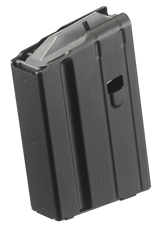 Ruger SR-556 6.8mm 5-round blackened stainless steel detachable magazine