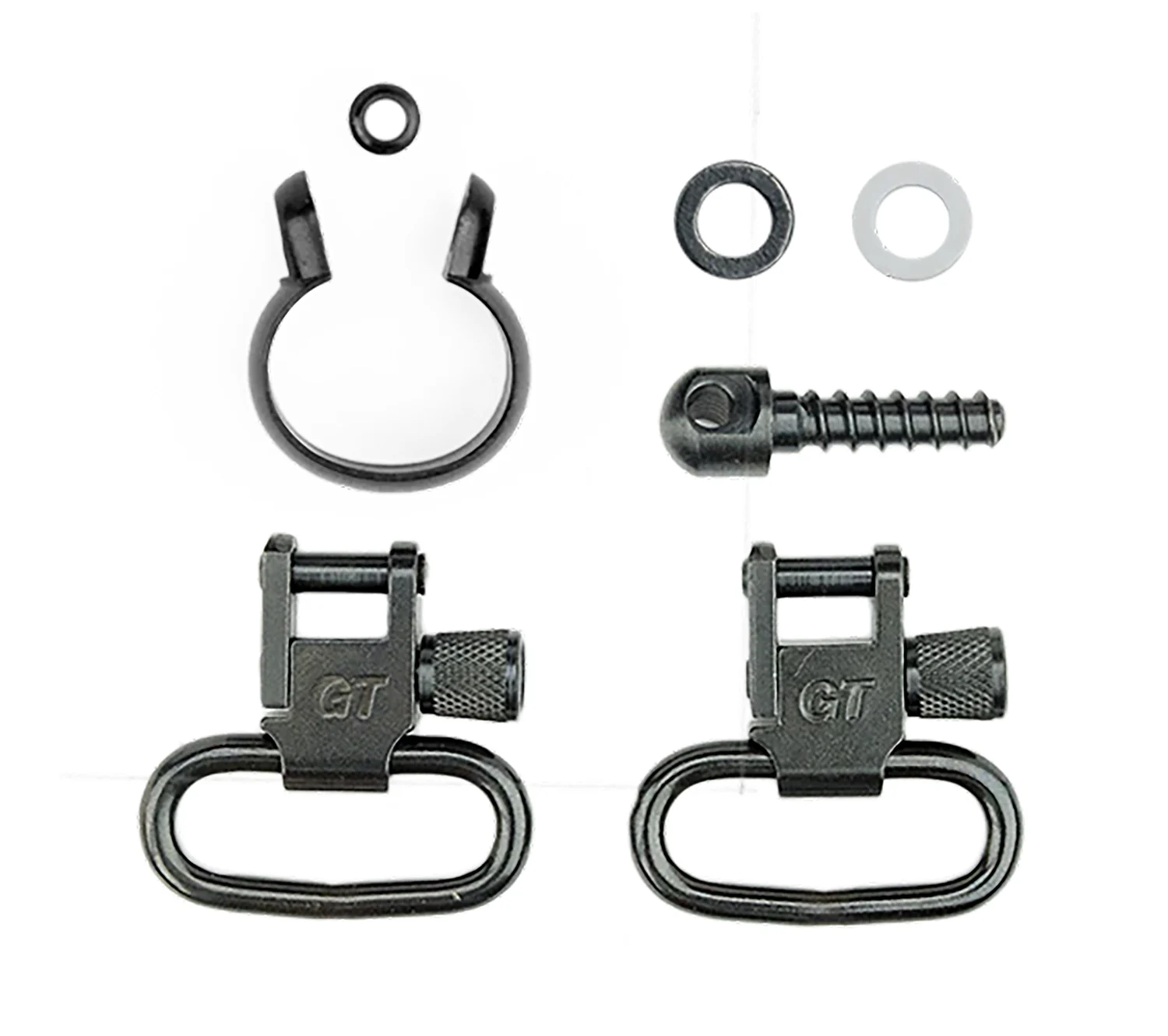 GrovTec GTSW41 barrel band swivel set .645-.660" black steel
