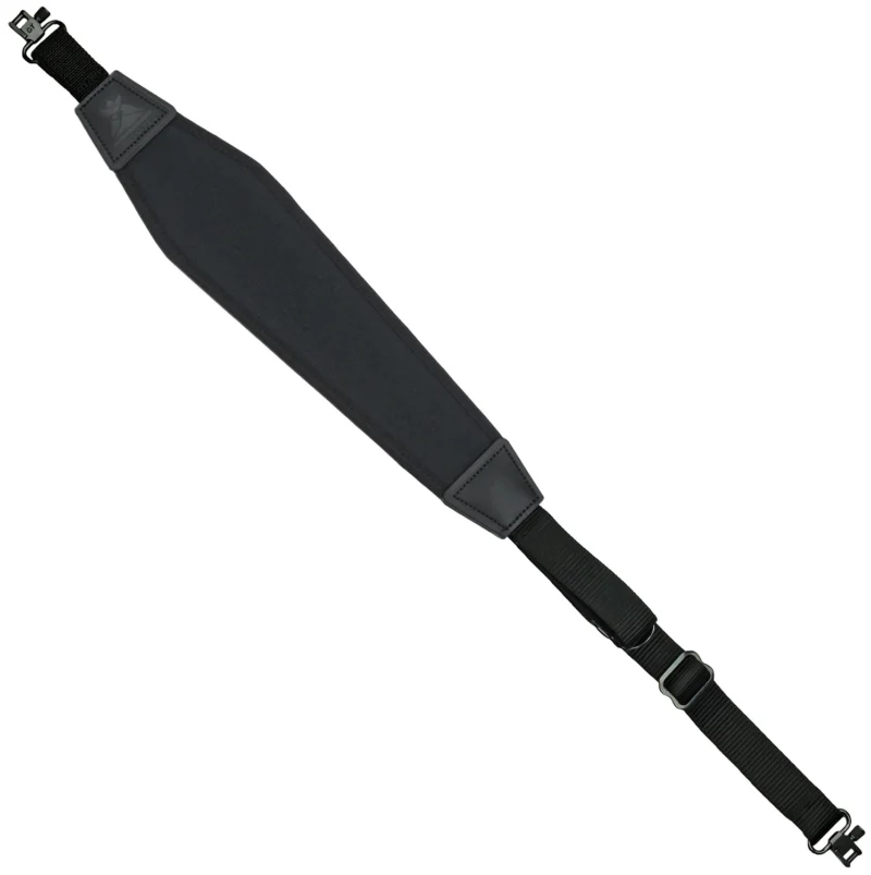 GrovTec GTSL20 padded Cordura nylon rifle sling in black with swivels