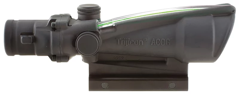 Trijicon ACOG 3.5x35 green horseshoe reticle riflescope with TA51 mount