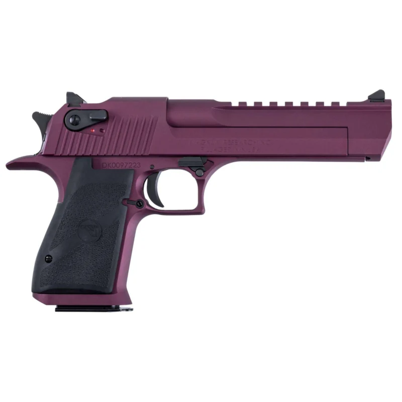 Magnum Research Desert Eagle Mark XIX .50 AE 6 inch Black Cherry Cerakote pistol