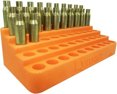 Lyman Bleacher Loading Block for pistol cases up to .565 inch, holds 50 cases