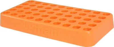 Lyman Custom Fit Loading Block .485-inch hole holds 50 cartridges plastic