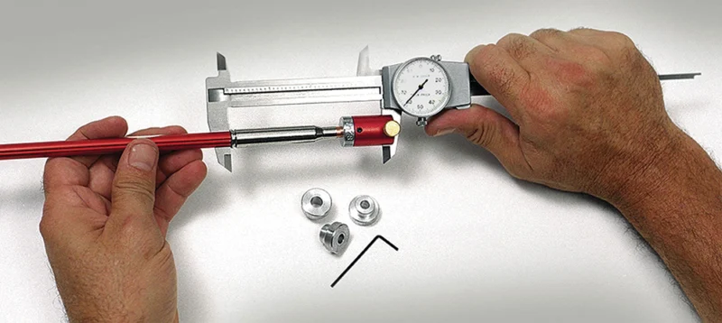 Hornady Lock-N-Load Bullet Comparator set with body and six inserts (.224 .243 .257 .277 .284 .308)