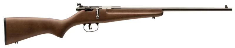 Savage Rascal Youth .22 LR single-shot rifle 16.125 inch blued barrel hardwood stock