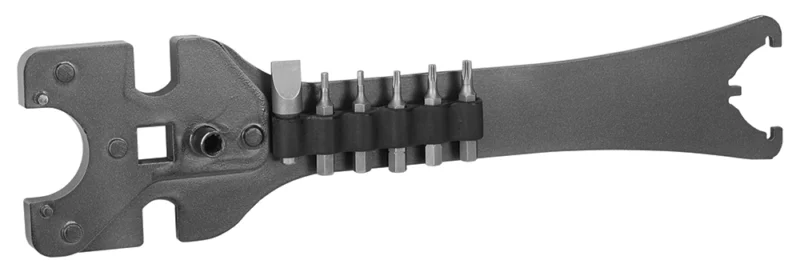 Wheeler Delta Series AR Combo Tool armorer's wrench in black steel