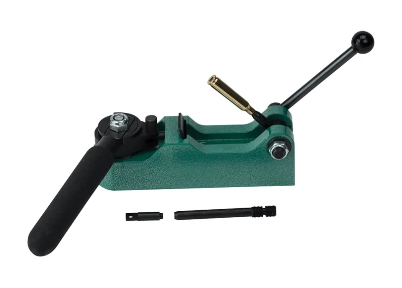 RCBS Primer Pocket Swager Bench Tool .22 cal and larger green black