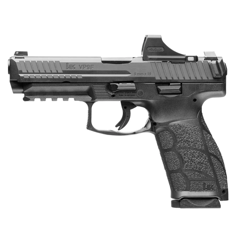 Heckler & Koch VP9A1 F 9mm 4.5in with Holosun SCS optic and two 10-round magazines