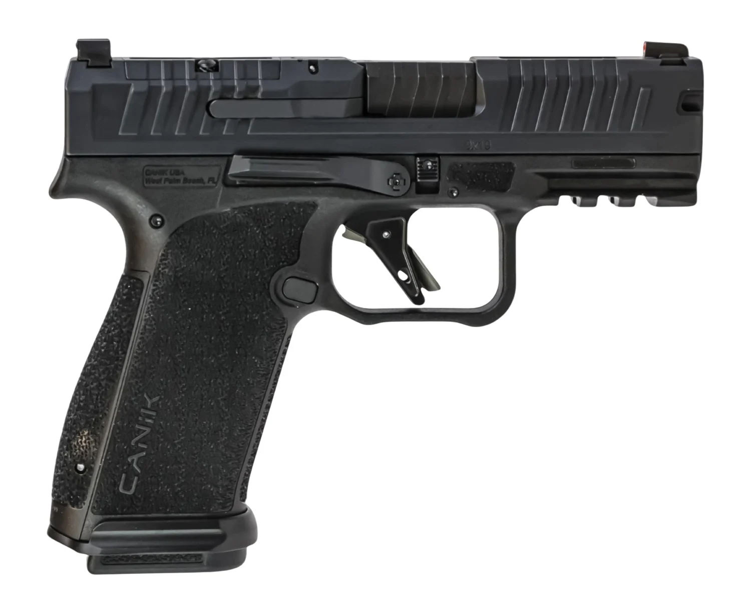 Canik METE MC9 Prime 9mm pistol, 3.64in barrel, 17+1, black, optic-ready